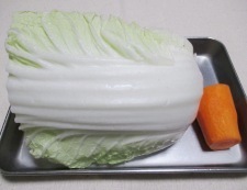 白菜スープ　材料①