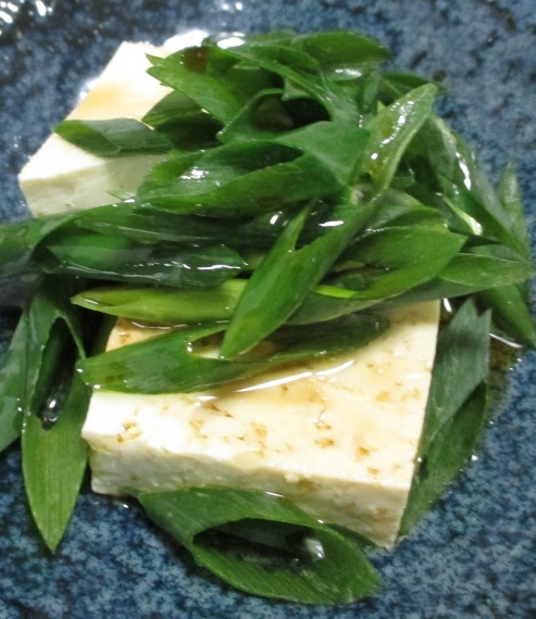 ねぎ胡麻豆腐　B