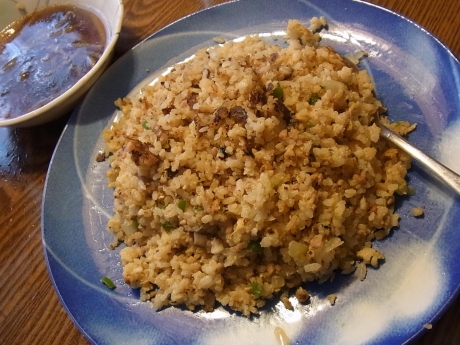 しらすひき肉炒飯 (1)