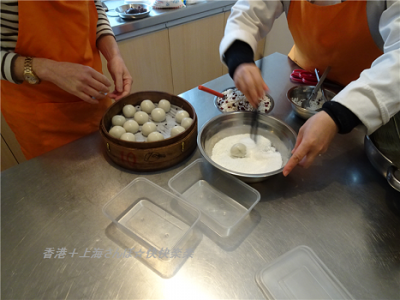 2017-02 Chinese cooking workshop 粽 ココナッツ団子4