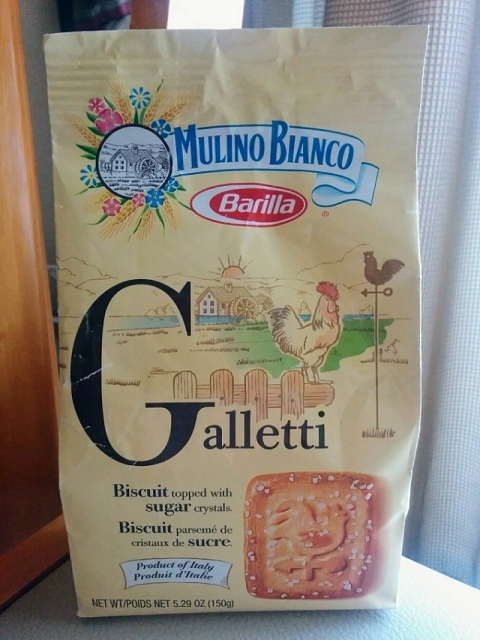 イタリア製バリラ社の美味しいクッキーム リーノビアンコ ガレッチ１