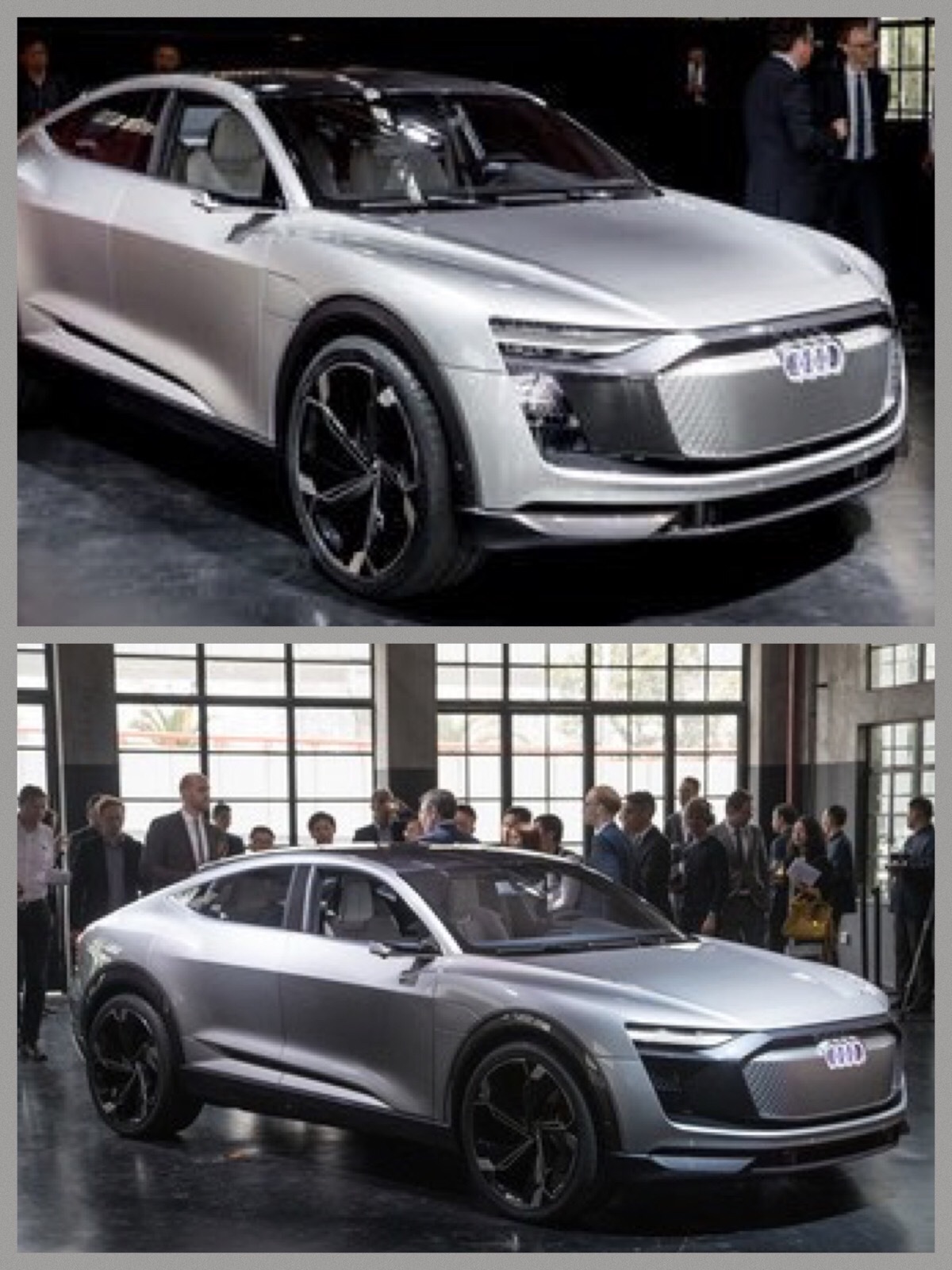 「Audi e-tronスポーツバック コンセプト」EV