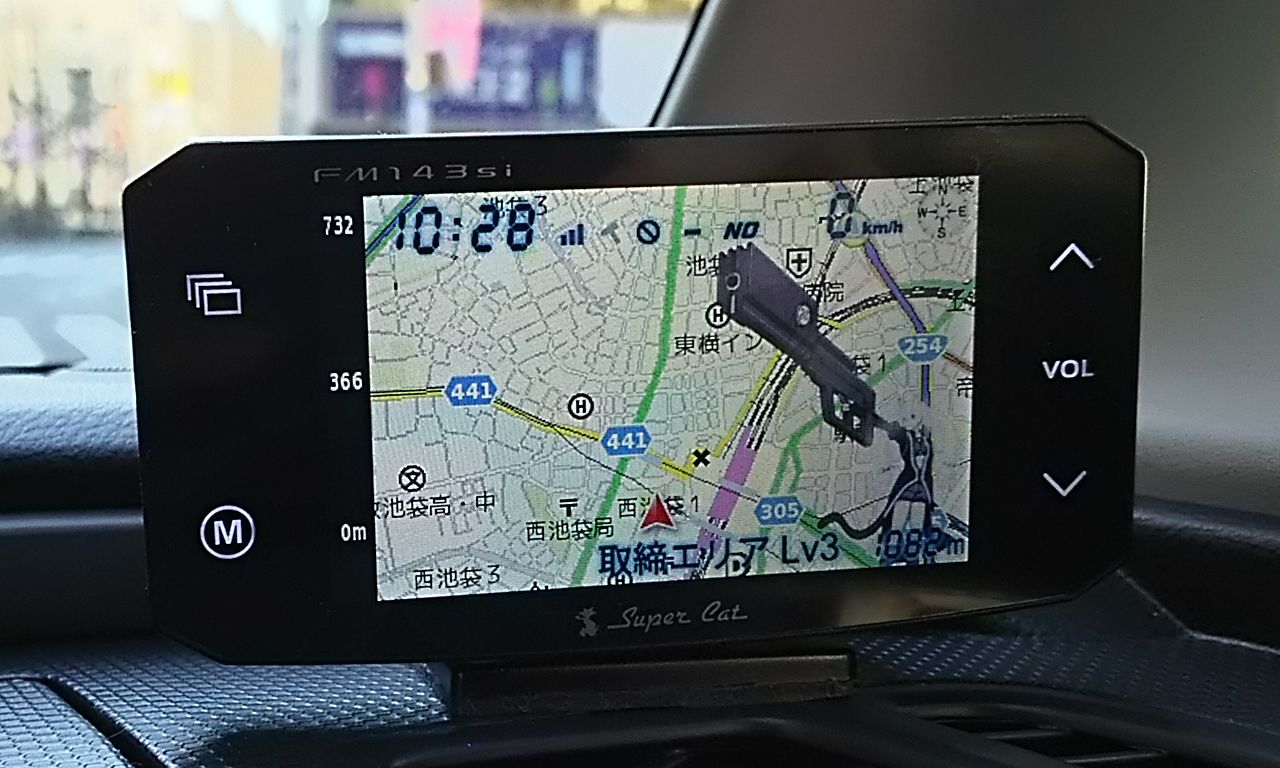 驚きの価格 BONs Shop 店霧島レイ GPS レーダー探知機 Lei03