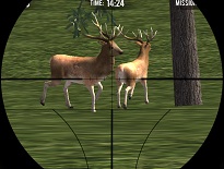 ライフルで鹿を狙うスナイパーゲーム【Deer Hunter】