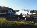 JR日向新富駅　T-33Aジェット練習機