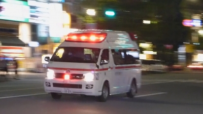 夜の救急車
