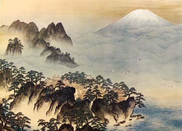 20170417 蓬莱山と富士山